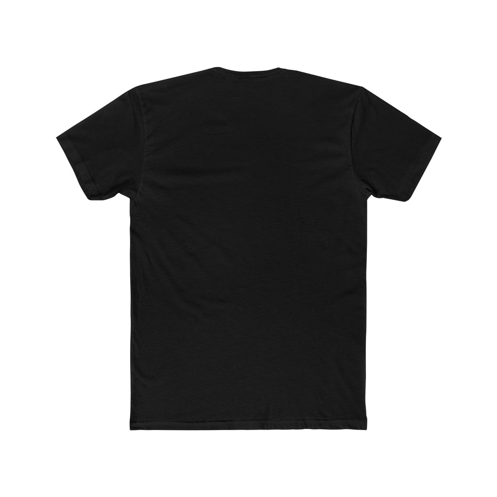 Minimal 'Proba' Logo Tee — Black Cotton Crewneck